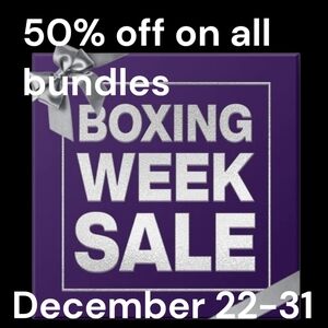 Gift Yourself A Great Deal -BUNDLE 2 or MORE ITEMS FOR A 50% OFF